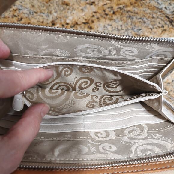 Brighton London Groove Cell Phone Case Wallet Super Organizer Crossbody Bag - Picture 12 of 16